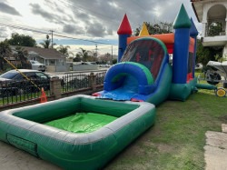 Bounce House w/ Water Slide